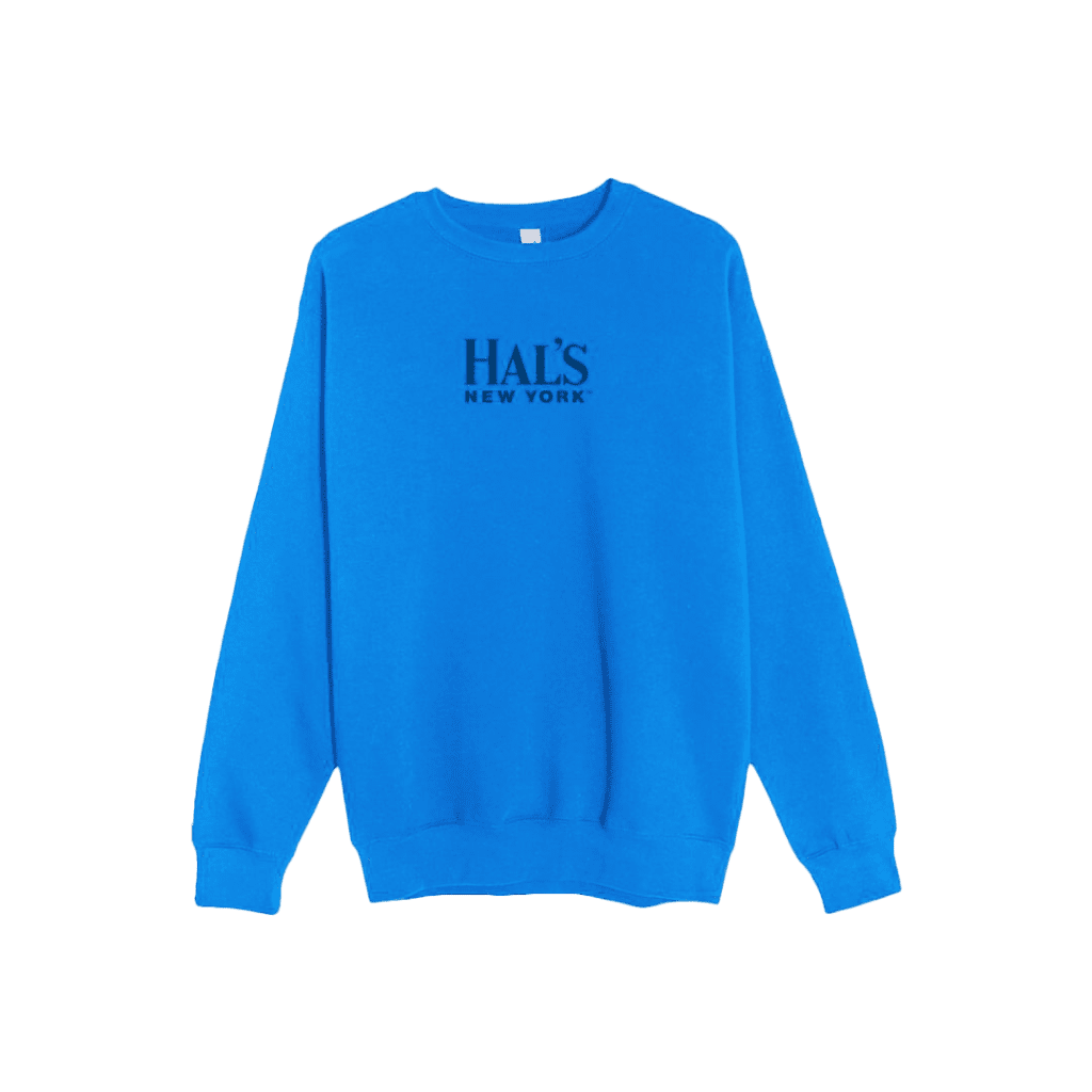 Hal's Crew Neck Blue | Hal's New York